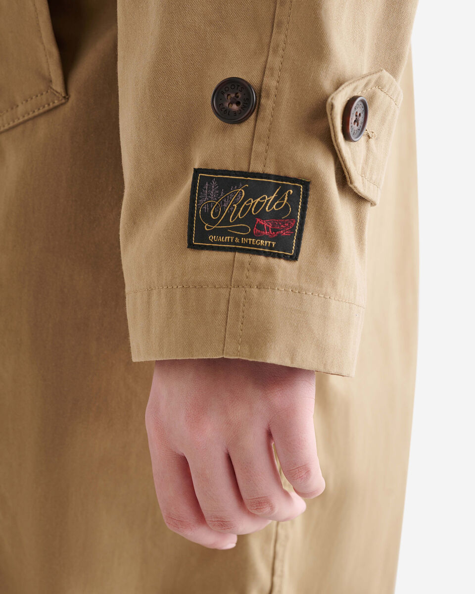 Ellison Waxed Cotton Trench