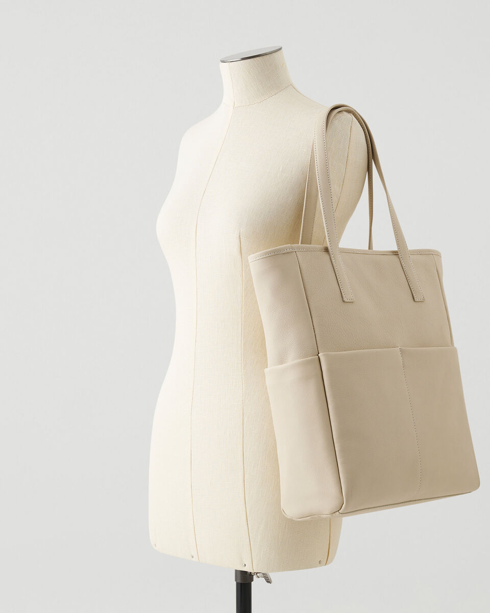 French Pocket Tote Cloud