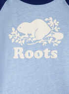 T-shirt style baseball Cooper en coton bio pour tout-petits