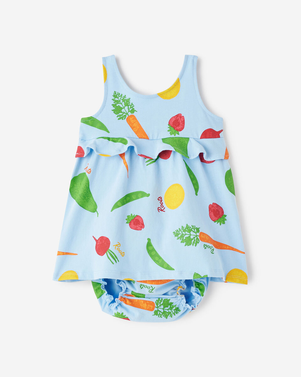 Baby Garden Print Babydoll Dress