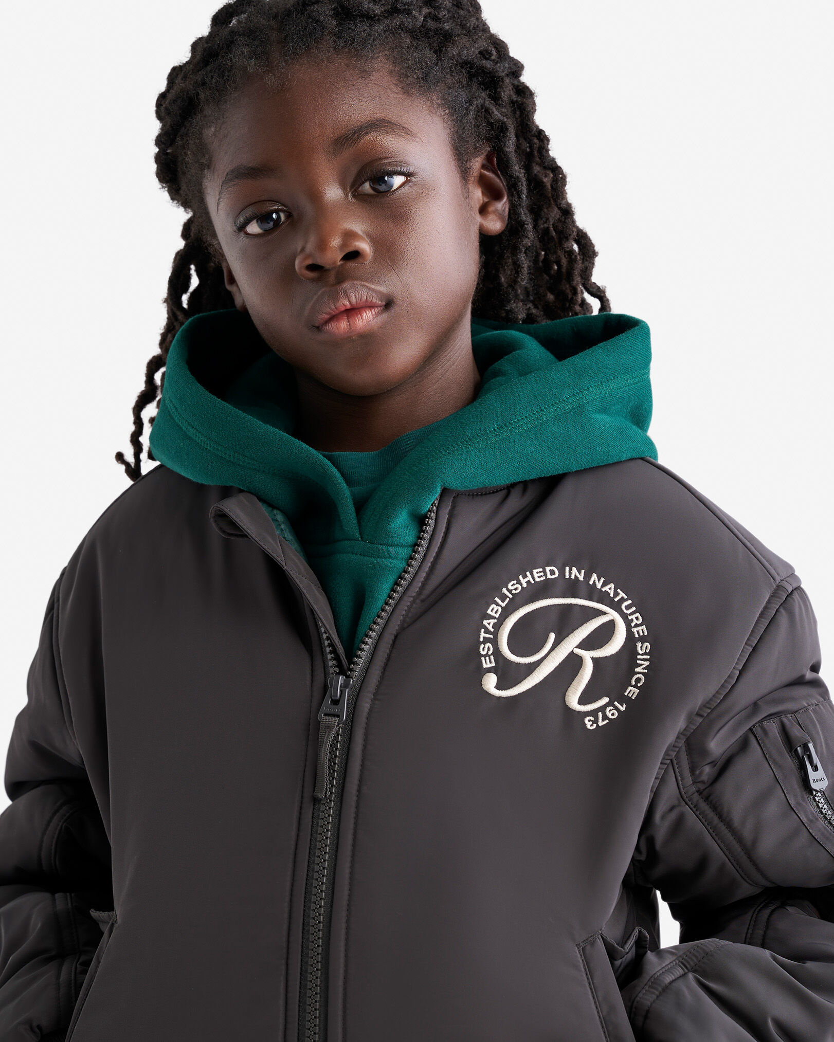 Kids Roots Signature Flight Jacket