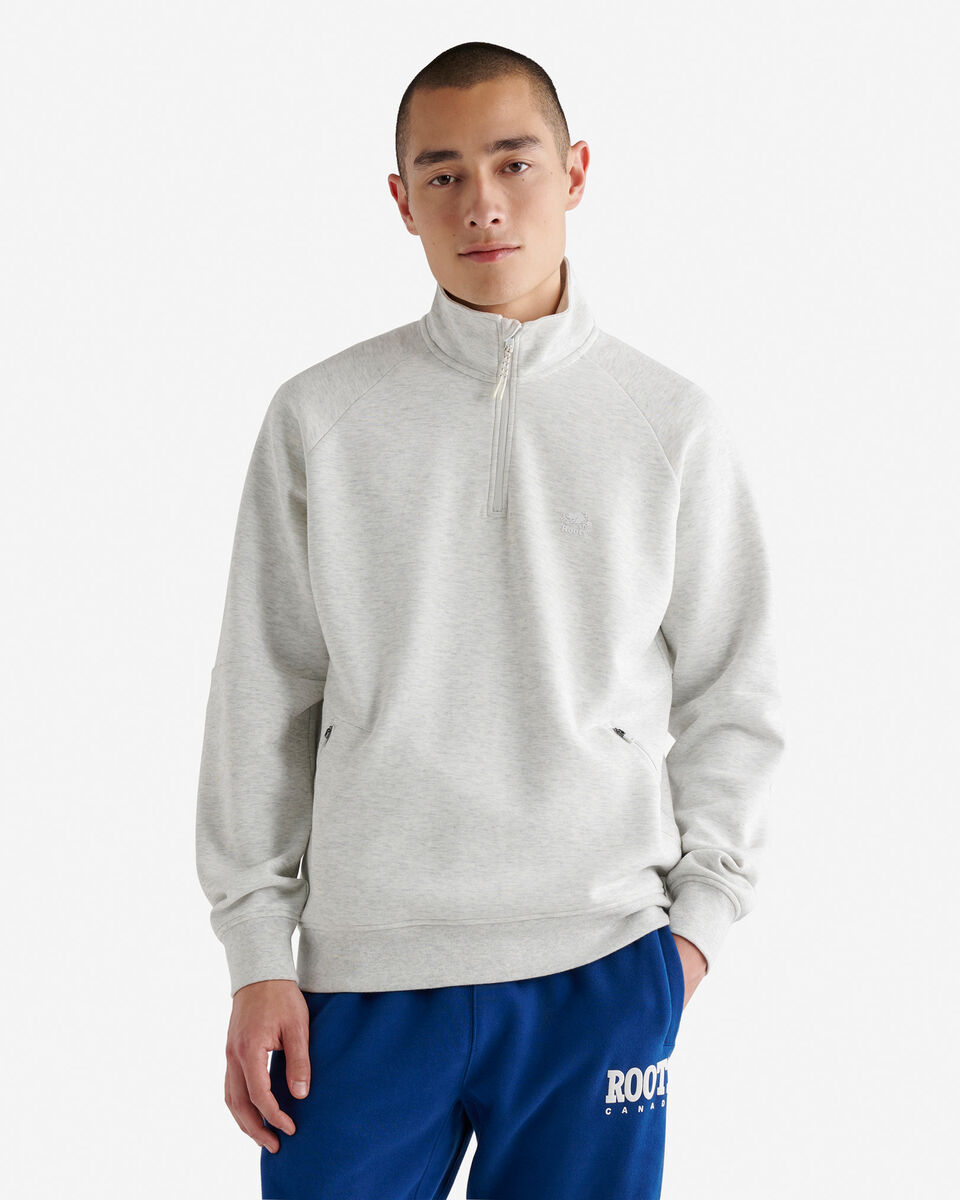 Recover Half Zip Stein