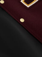 Blouson universitaire rétro pour homme