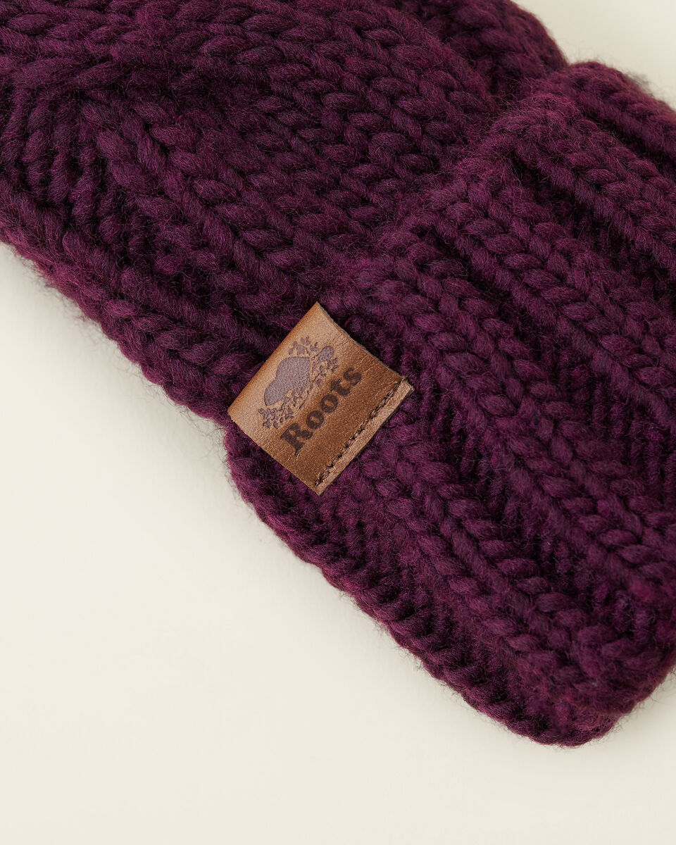 Mitaines à torsades Olivia pour femme