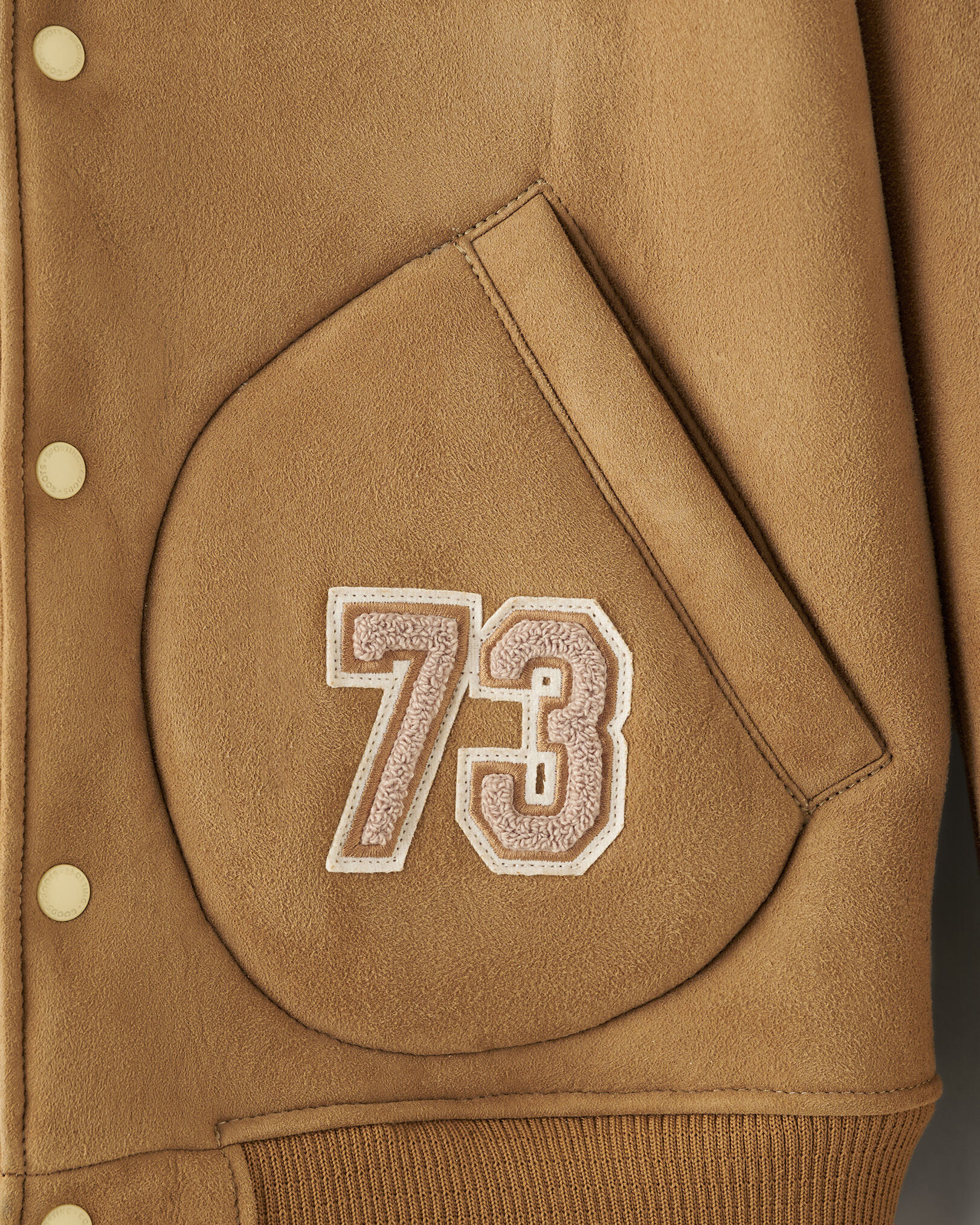 Shearling Varsity Jacket