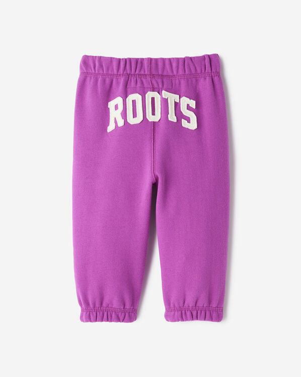 Pantalon original en molleton de coton bio Roots pour b&eacute;b&eacute;s