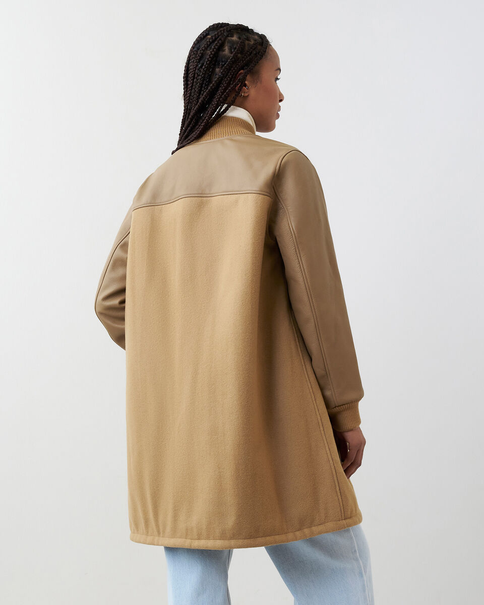 Womens A-line Varsity Jacket