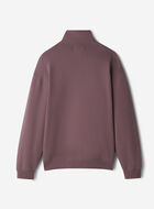 Organic Cooper Relaxed Quarter Zip Stein