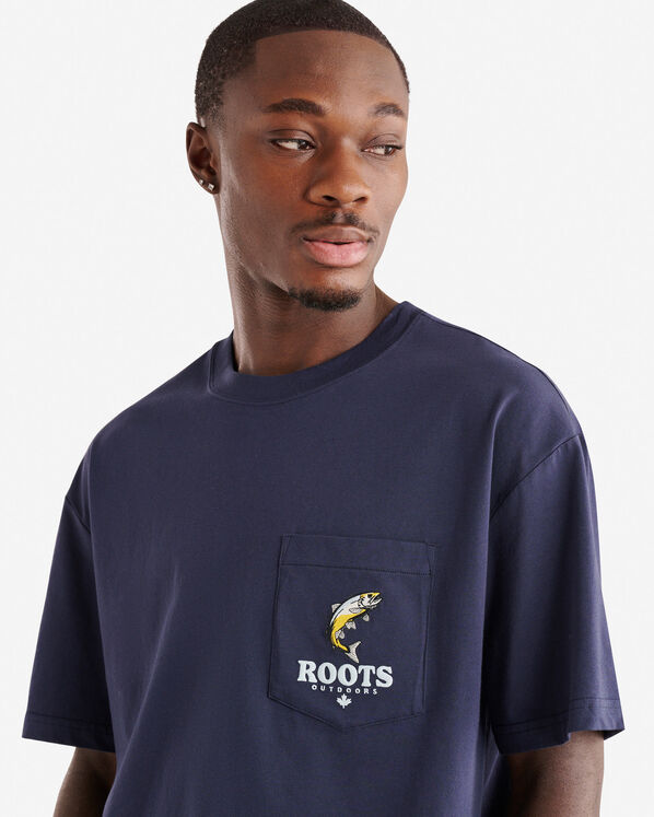 Mens Wildlife Relaxed Pocket T-Shirt