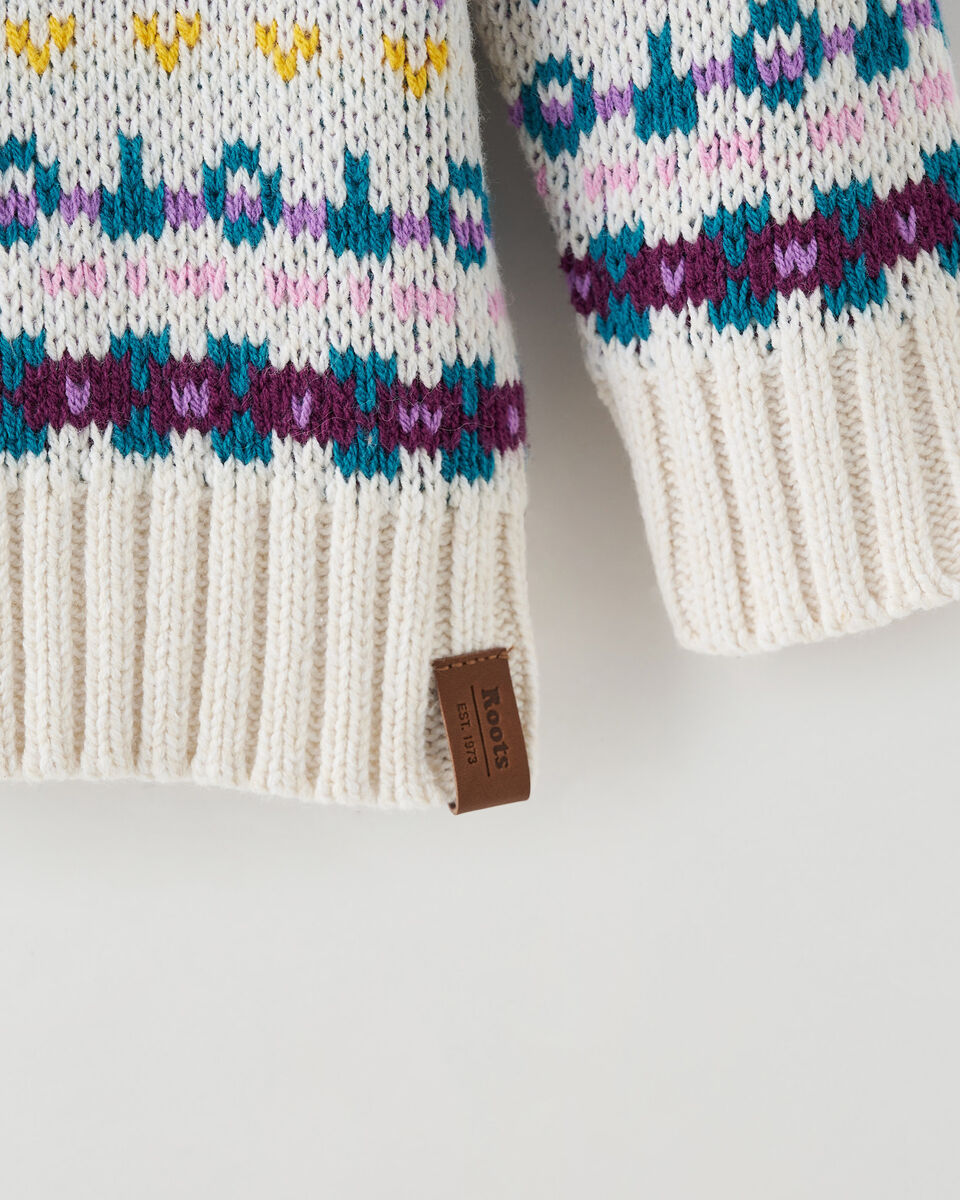 Baby Fair Isle Hoodie Sweater
