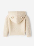 Baby Bubble Knit Bear Cardigan