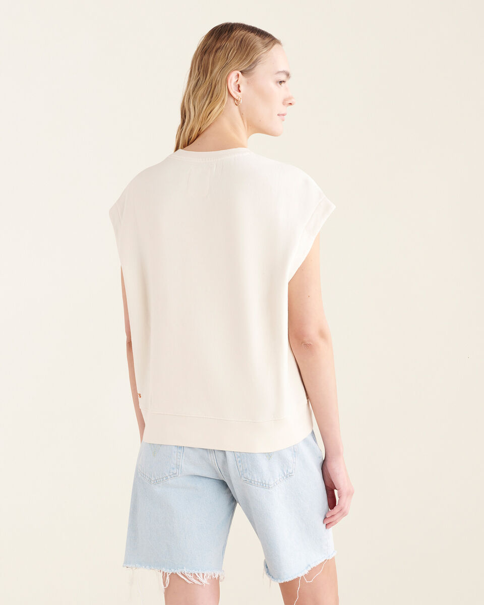 Undyed Muscle  Crew Sweatshirt