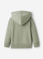 Chandail original à capuchon et glissière en coton bio pour tout-petits