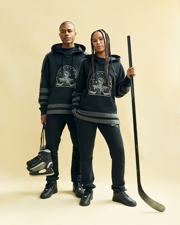 Roots X Black Ice Hockey Hoodie Gender Free