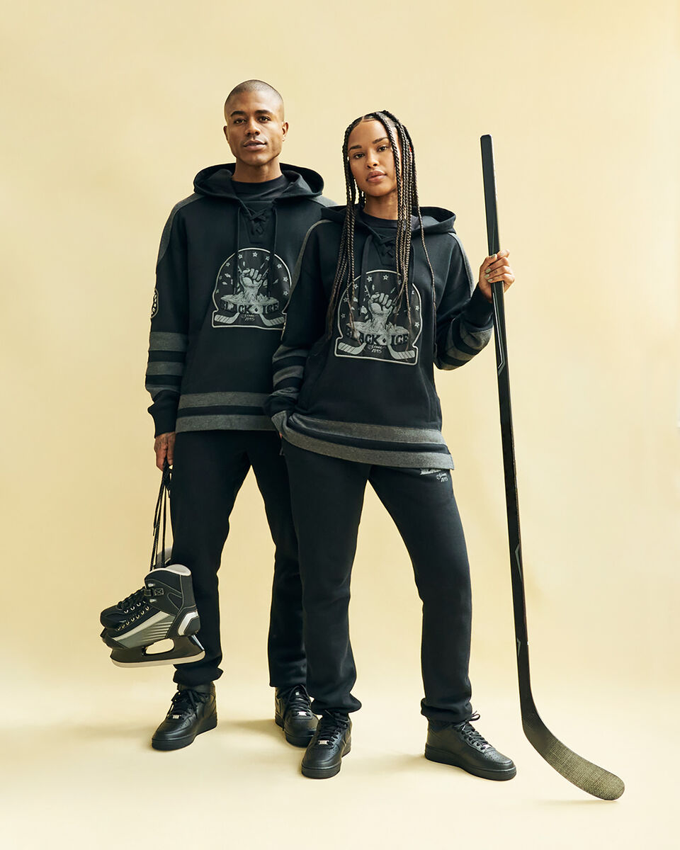 Gender Free Roots X Black Ice Hockey Hoodie Gender Free | GenderFree,  Sweatshirts and Hoodies | Roots