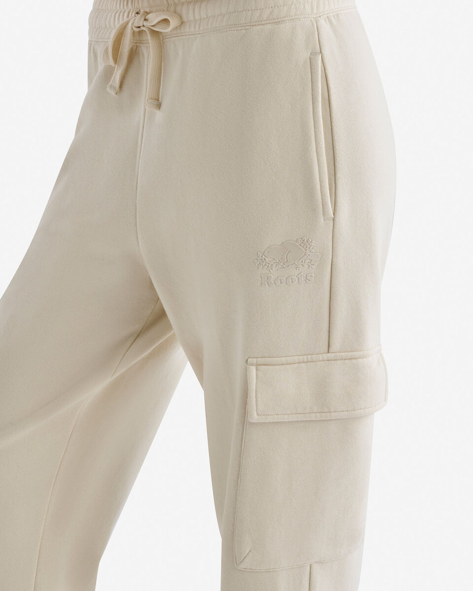 Pantalon cargo Cooper en molleton de coton bio