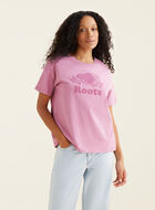 T-shirt décontracté en coton bio Cooper pour femme