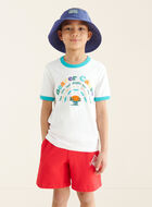 Kids Beaver Canoe Ringer T-Shirt