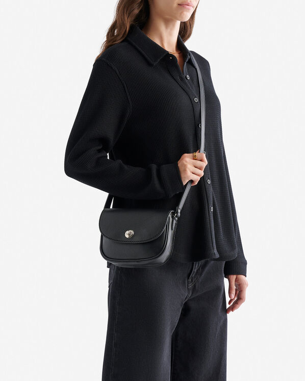 Petit sac Riverside en cuir Cervino