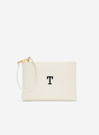 Monogram Wristlet Ivory