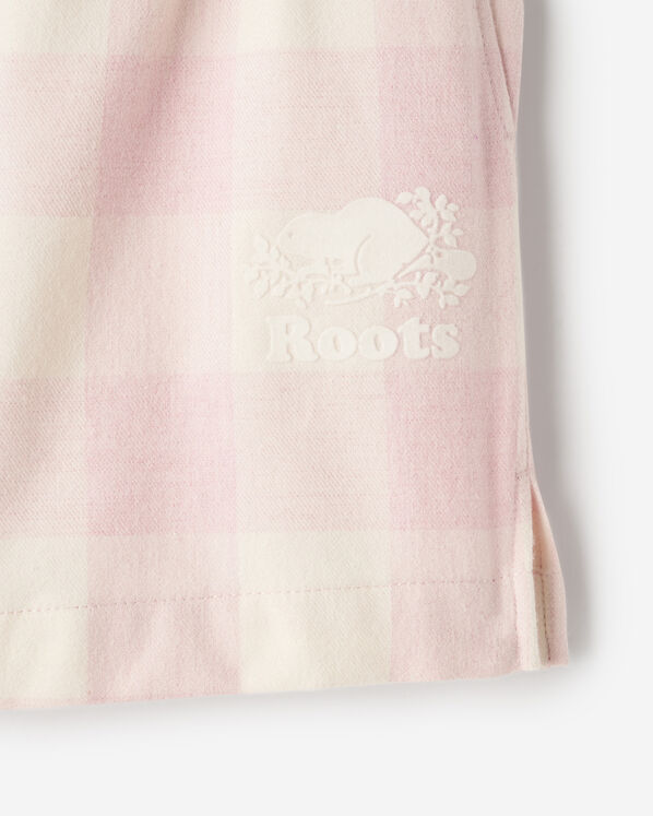 Short de pyjama à carreaux pour femmes Short de pyjama à carreaux pour femmes