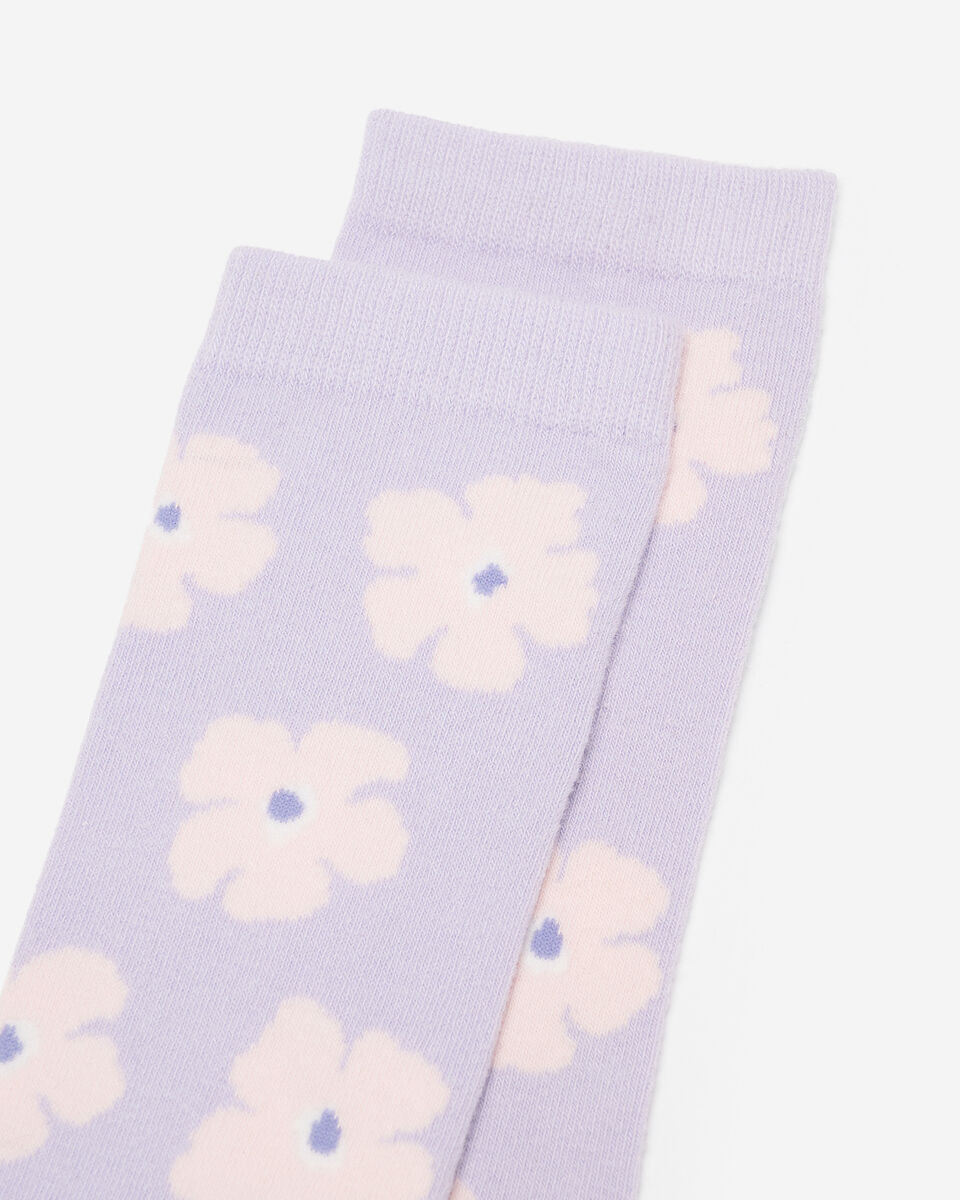 Adult Petal Plush Crew Sock