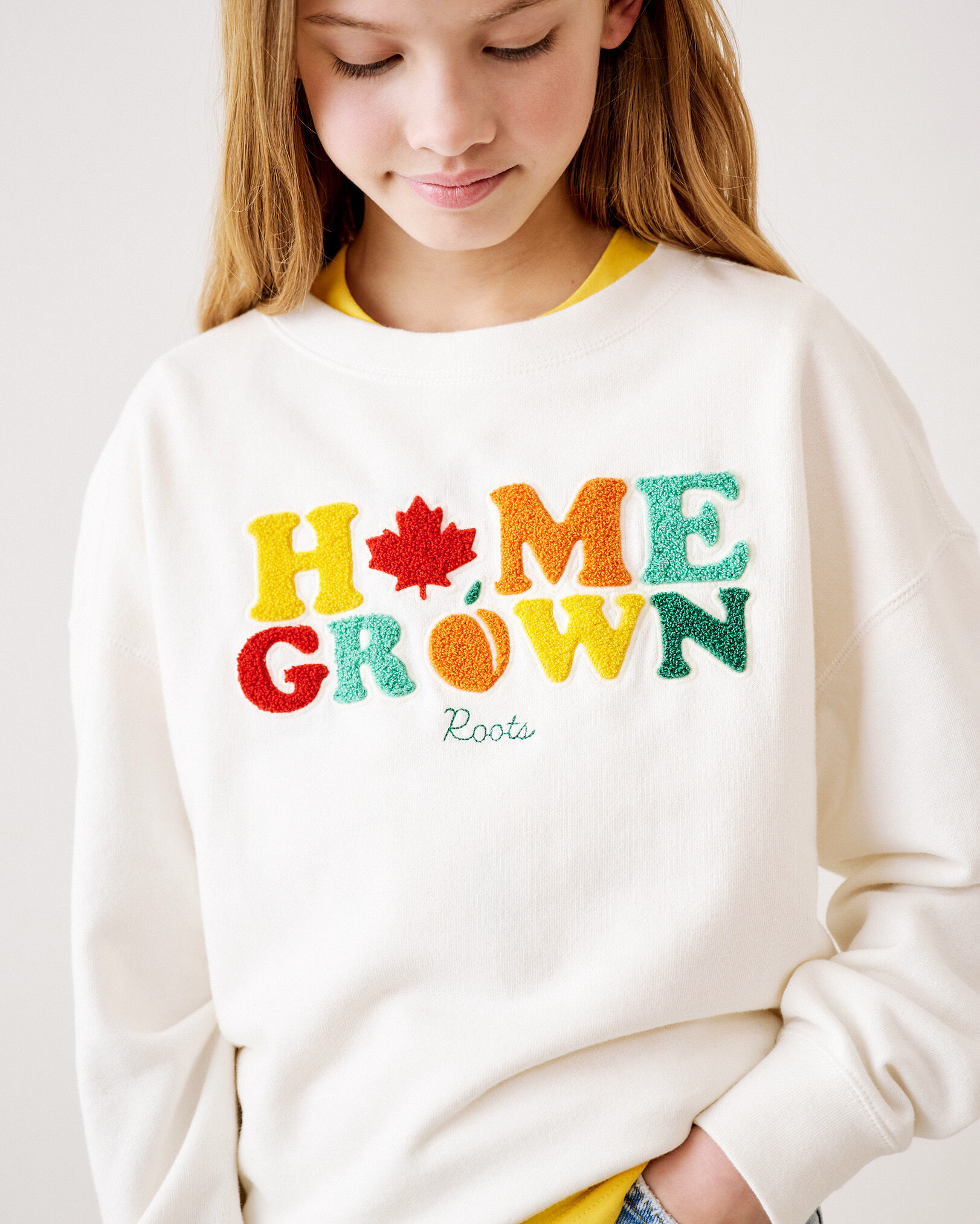 Roots crew sweatshirt Clearance