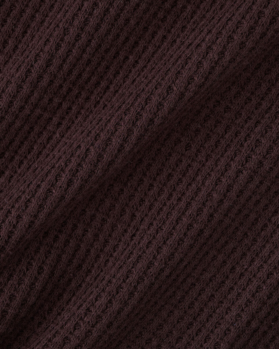 Waffle Long sleeve Top