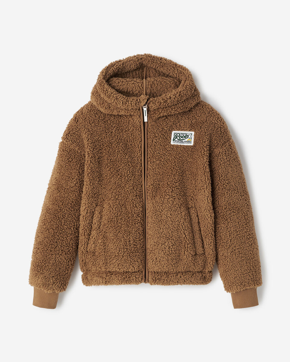 Kids Creekside Shearling Fleece Full Zip Hoodie