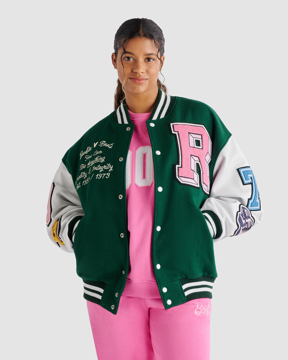 Barbie™ X Roots Varsity Jacket Gender Free