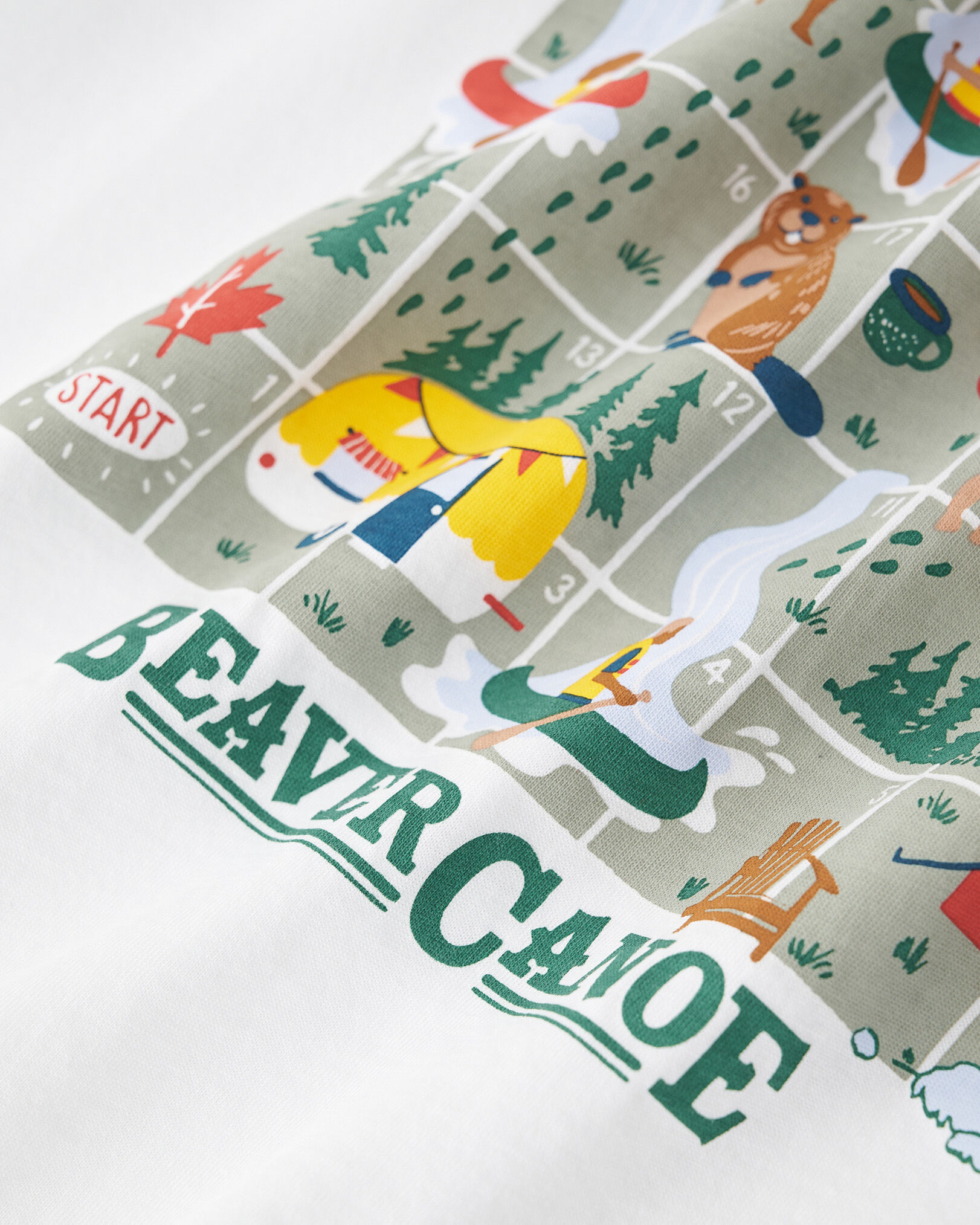 Toddler Beaver Canoe Snakes And Ladders T-Shirt