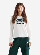 T-shirt à manches longues en coton bio Cooper pour femme
