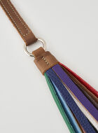 Rainbow Tassel Key Fob