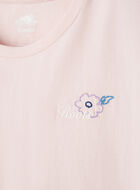 T-shirt motif floral Roots pour femme