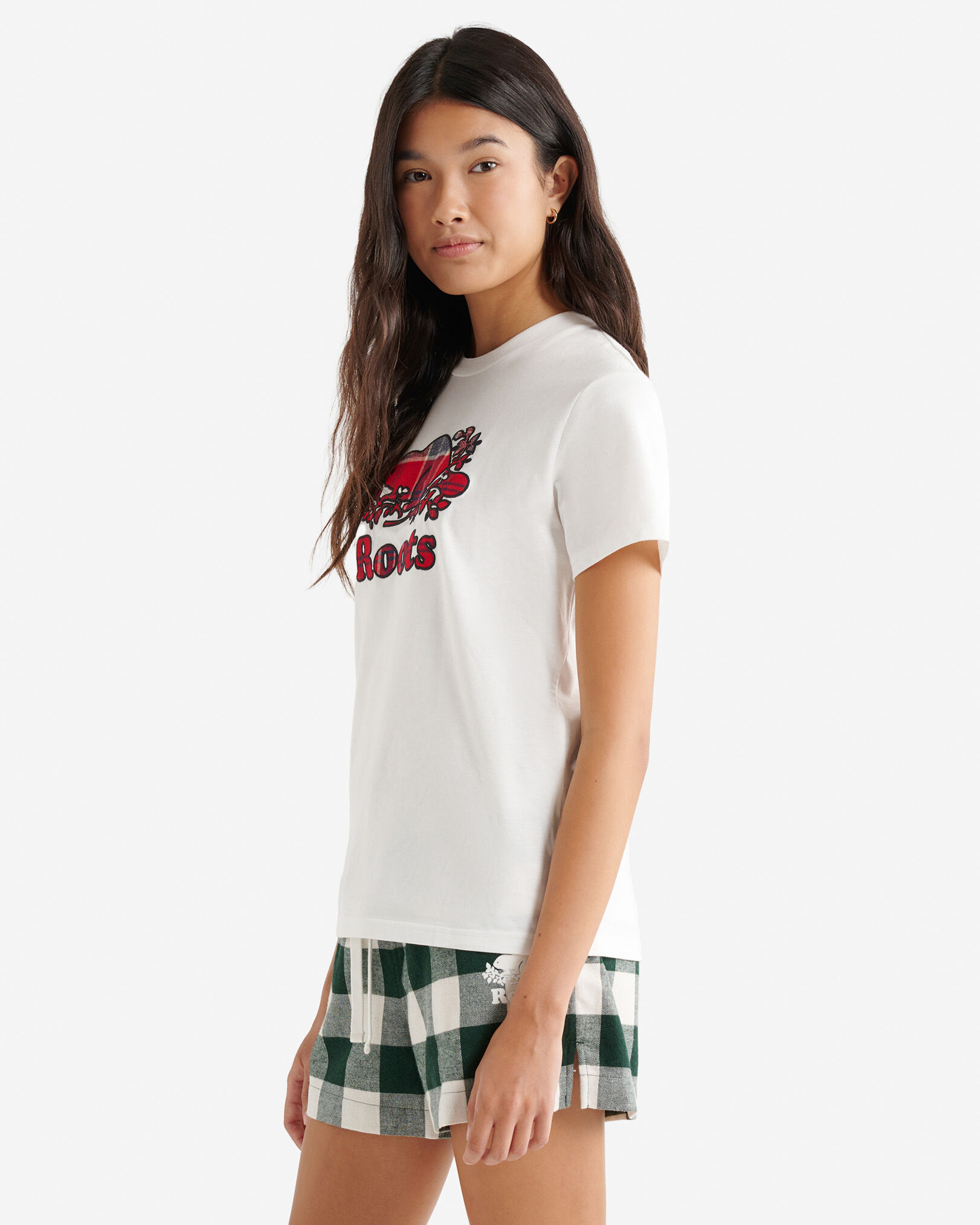 Womens Cooper Plaid T-Shirt