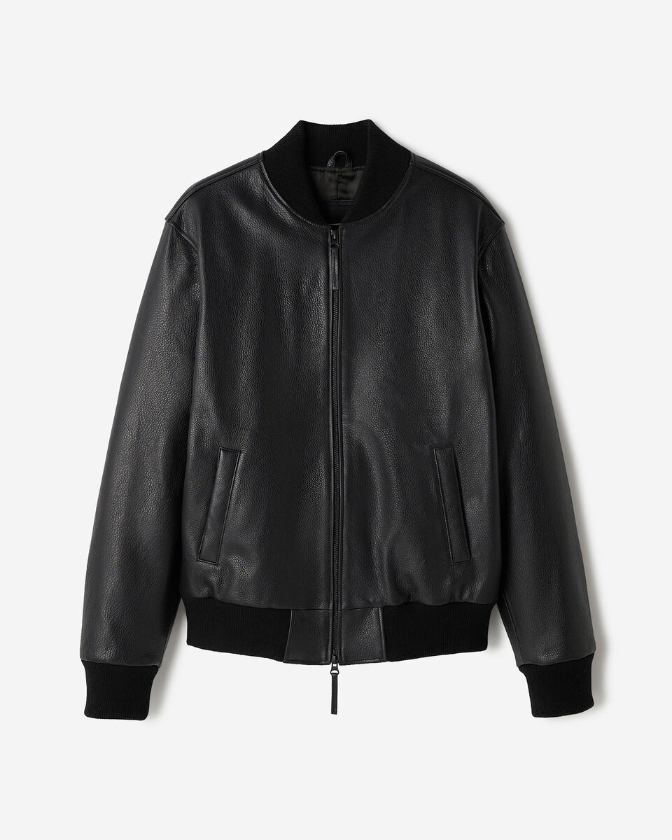 Blouson aviateur en cuir Prince