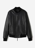 Blouson aviateur en cuir Prince