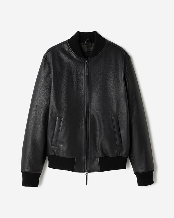 Blouson aviateur en cuir Prince