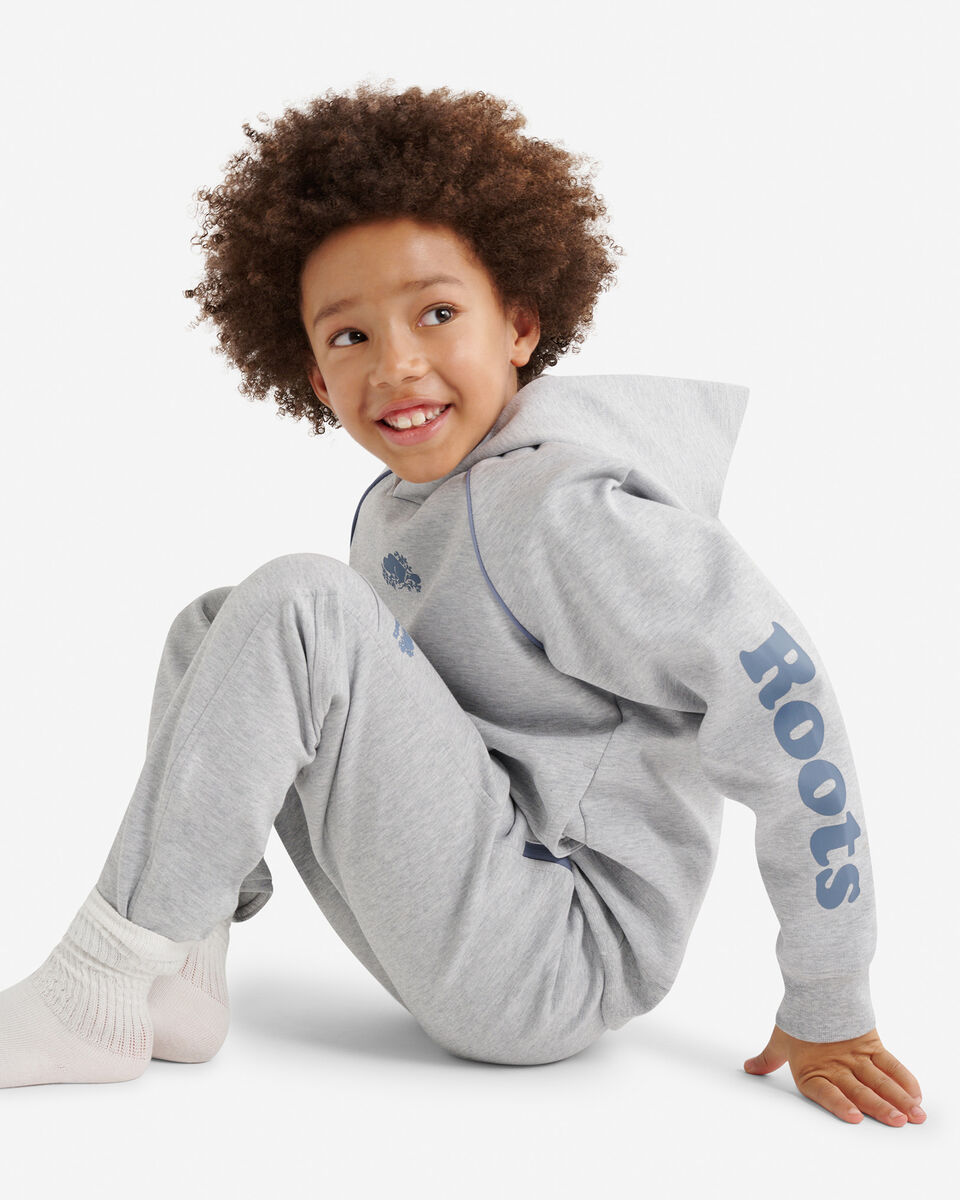 Chandail &agrave; capuchon en tissu interlock Recover pour enfants