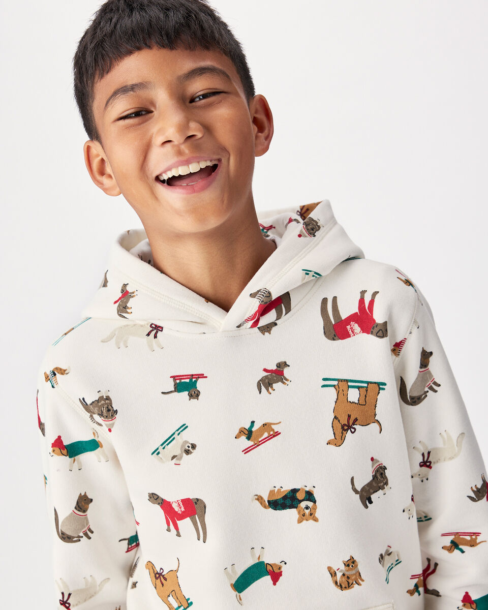 Kids Cooper Holiday Kanga Hoodie