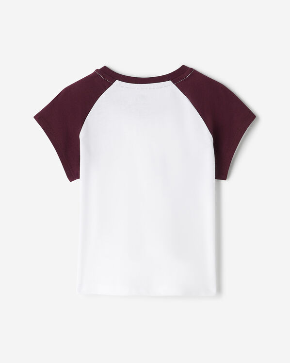 T-shirt &agrave; motif floral Olivia pour toutes-petites