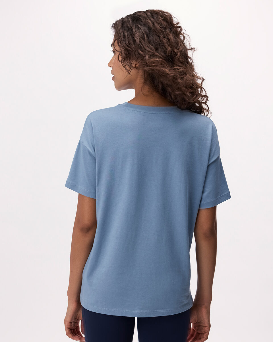 T-shirt d&eacute;contract&eacute; en coton bio Cooper pour femme