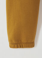 Pantalon original ajusté en molleton de coton bio
