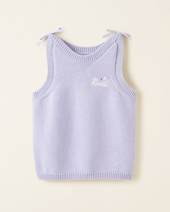 Toddler Girls Sweater Knit Tank