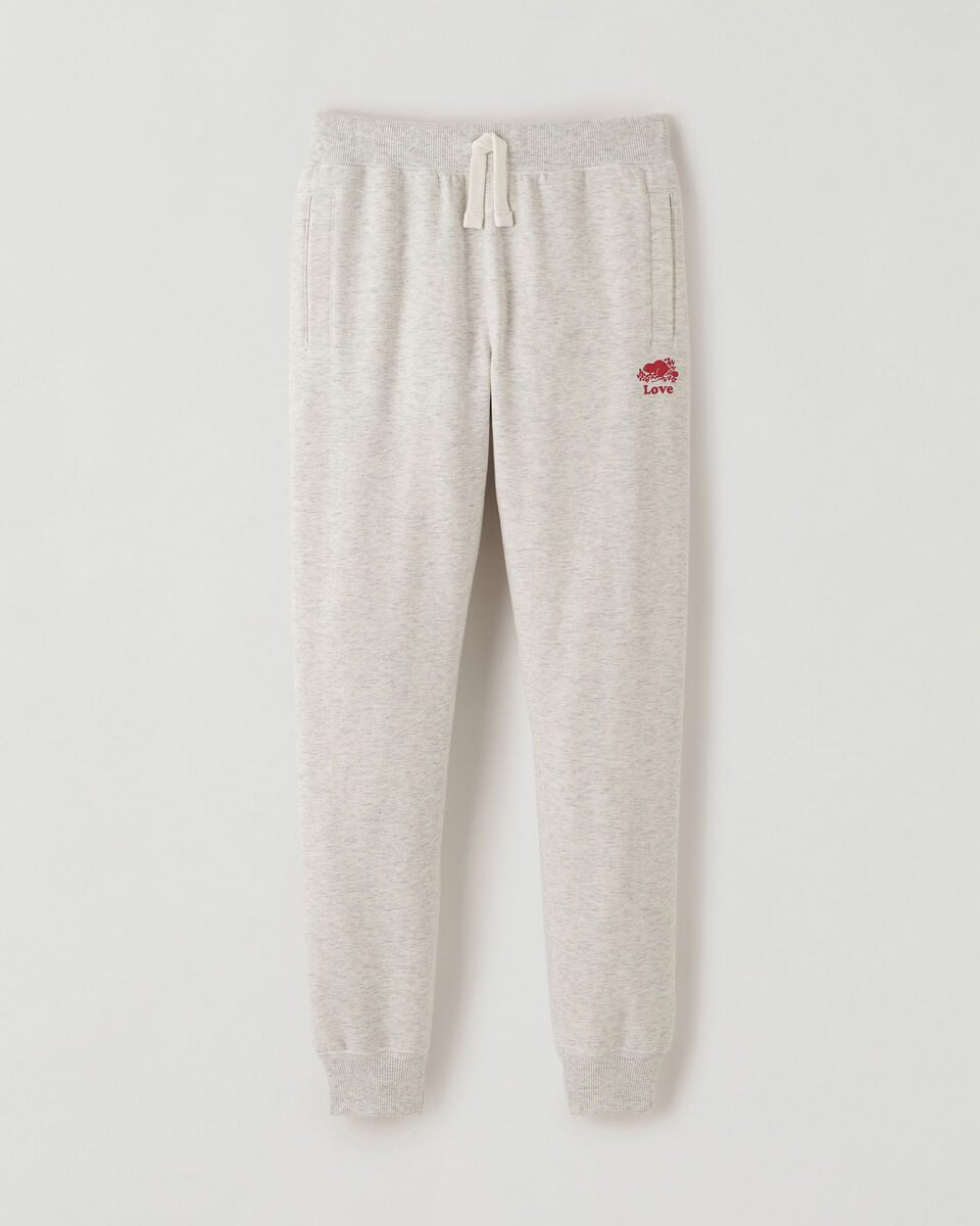 Pantalon ajusté en molleton douillet Amour pour fille 
