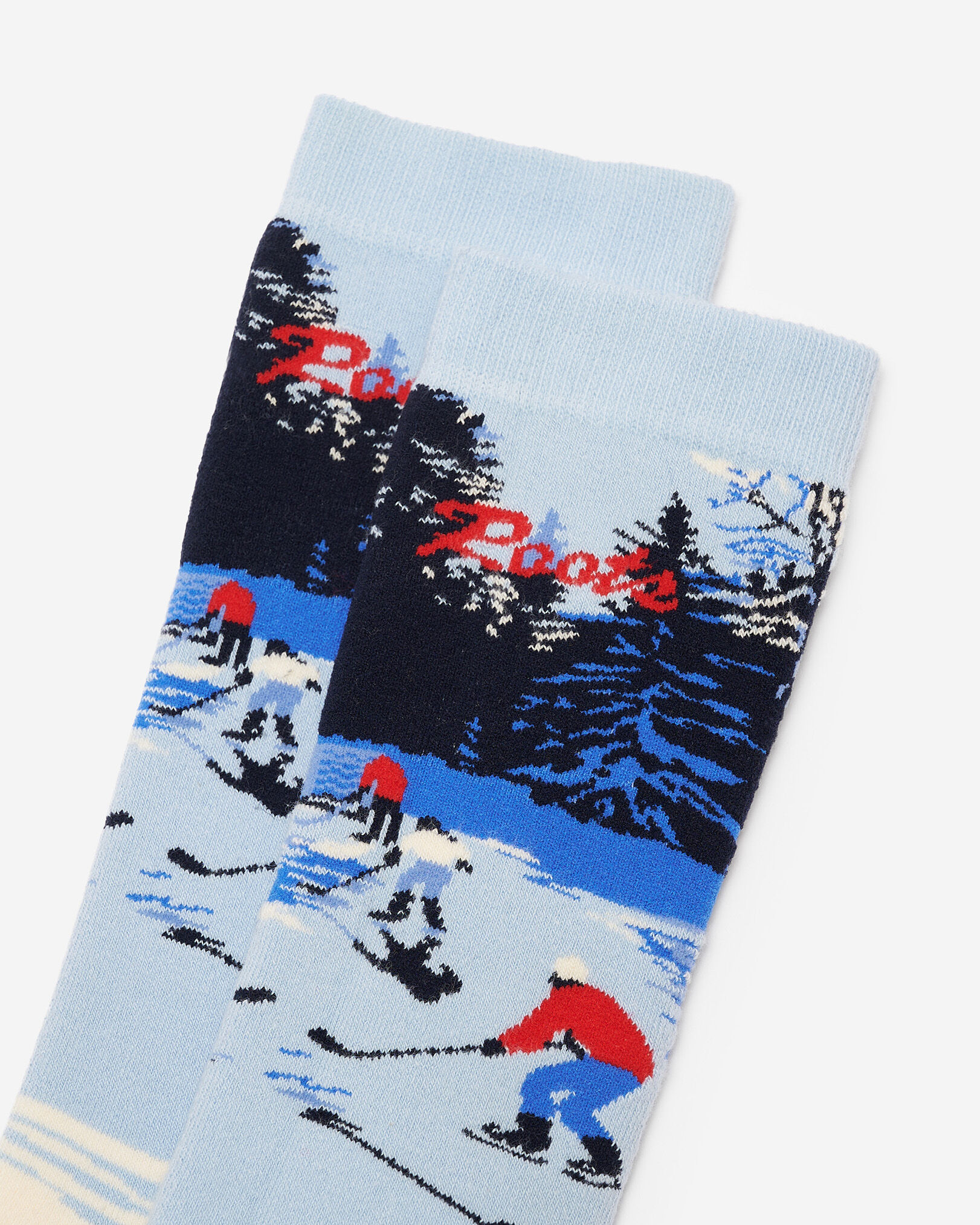 Adult Hockey Intarsia Sock