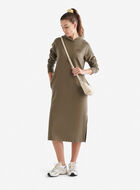 Organic Cooper Hoodie Midi Dress