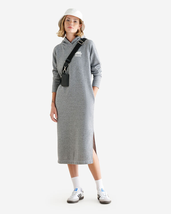 Organic Cooper Hoodie Midi Dress