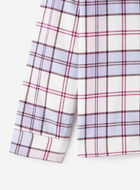Chemise de pyjama &agrave; carreaux pour femme