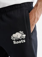 Pantalon ajusté en molleton de coton bio Park